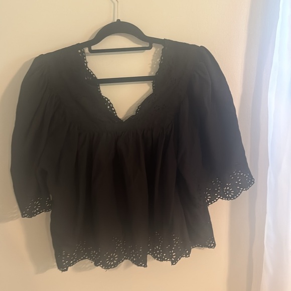 free people costa eyelet top - Picture 5 of 5